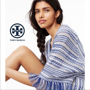 ❤️Tory Burch Gwen Fringe Trim Tunic.  Size M.